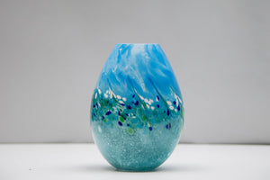 Blue Green Vase 