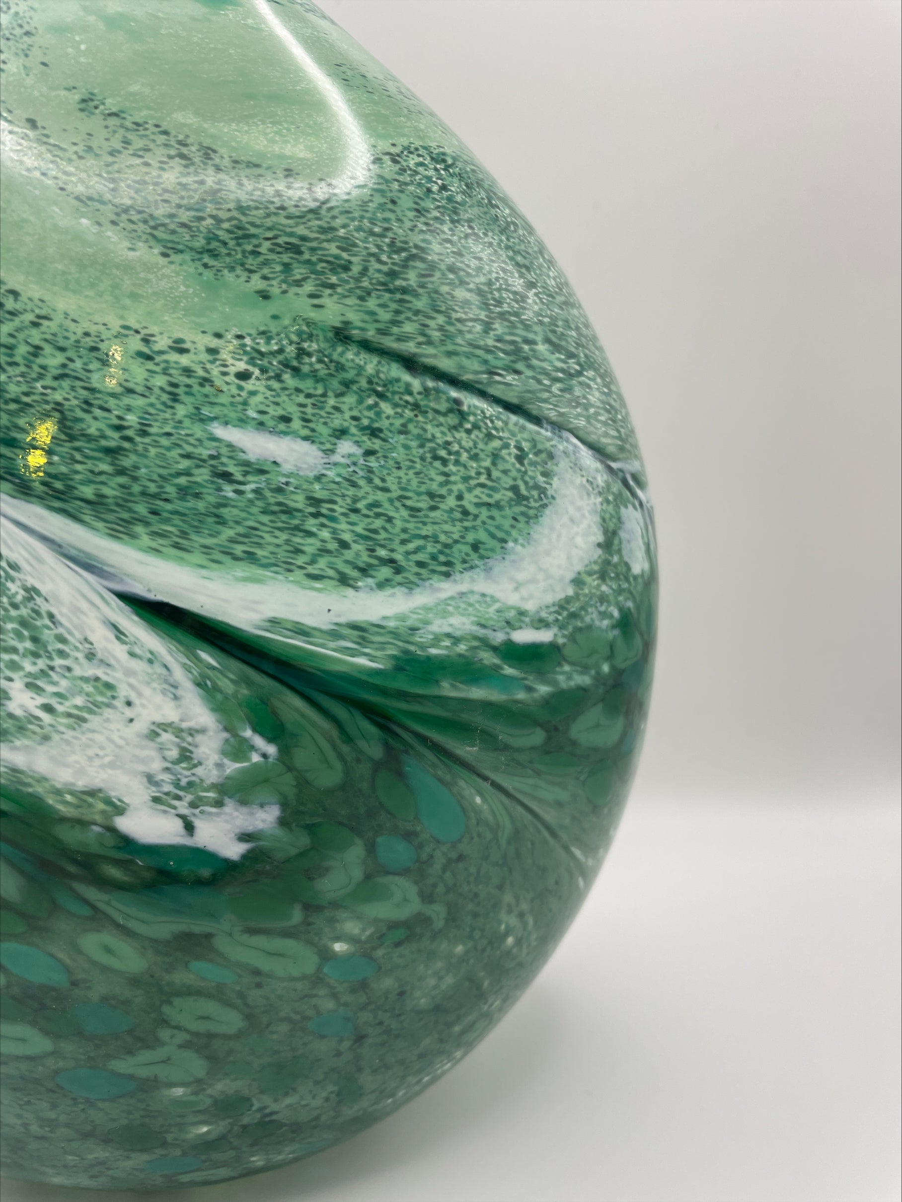 Green Landscape Vase