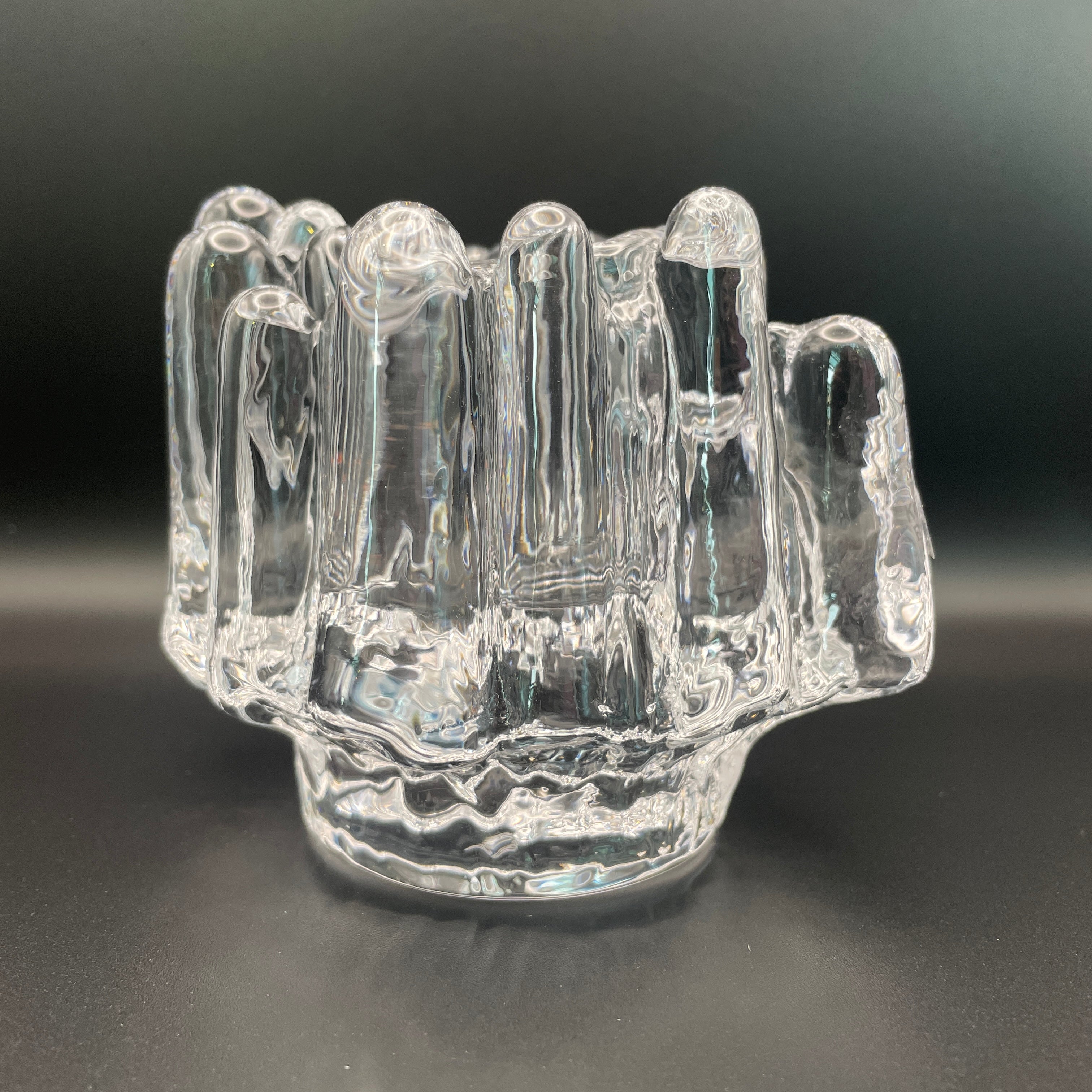 Kosta Boda Polar Votive Clear