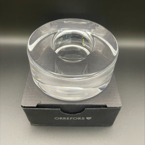 Orrefors Puck Votive Clear