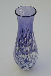 Purple and White Vase