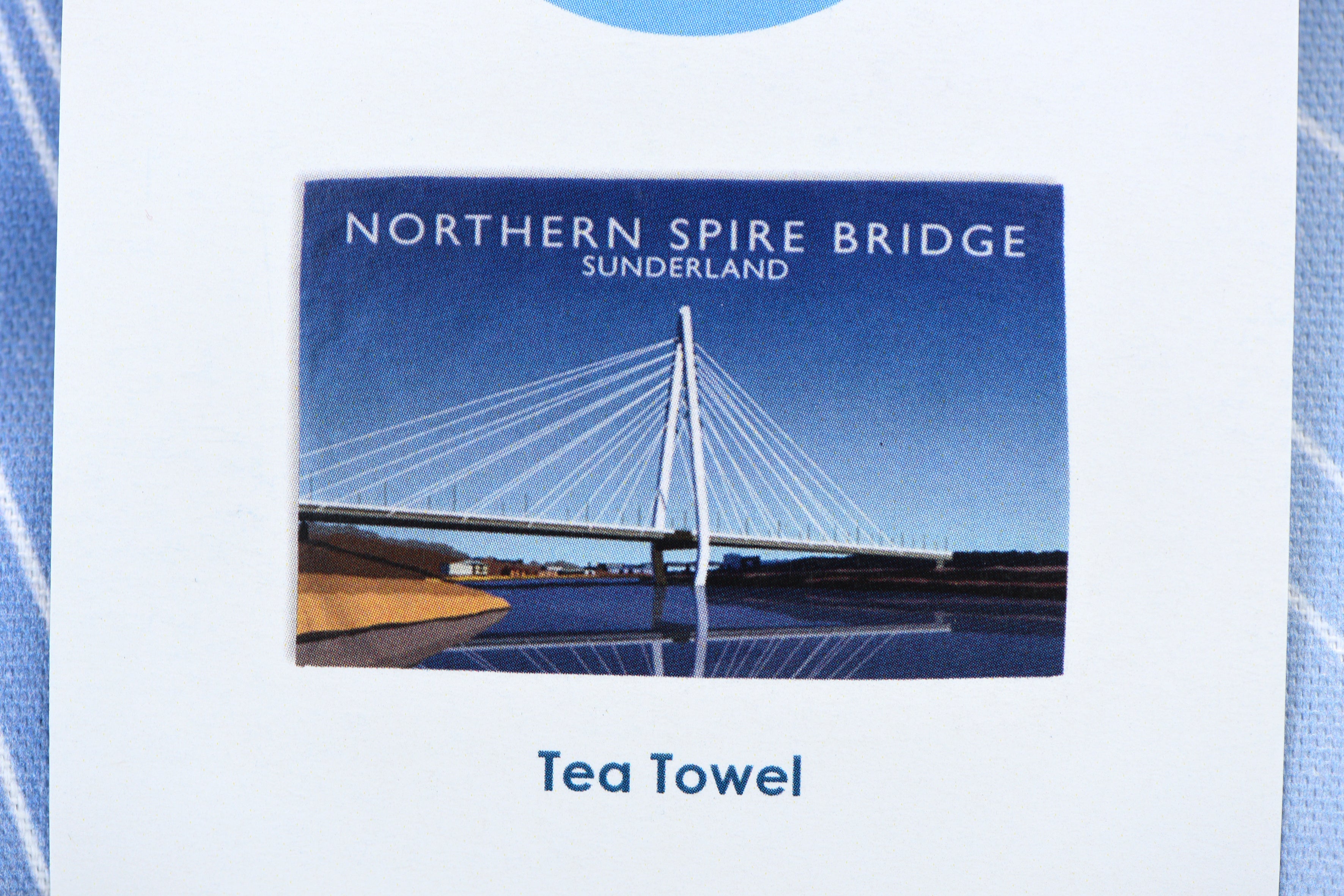 Northern Spire Bridge Tea Towel