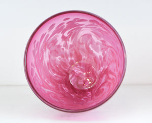 Pink Bowl with White & Pink Detail